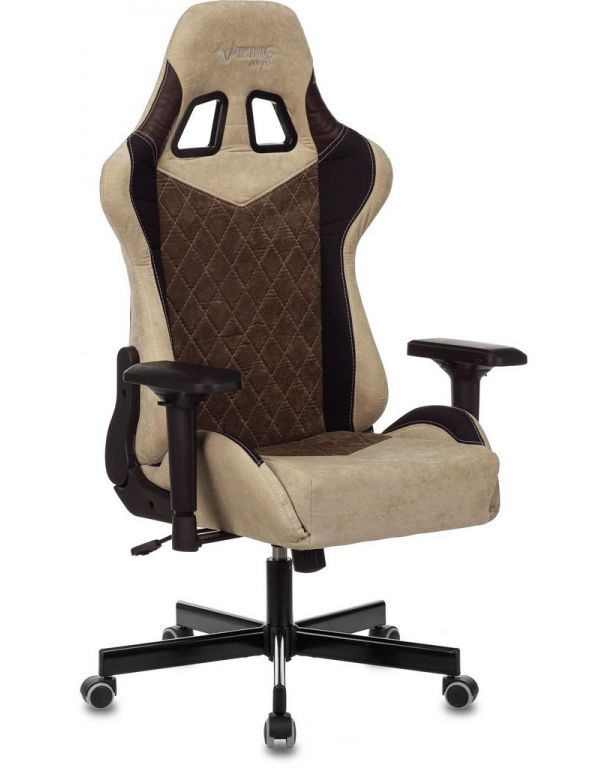 Кресло Бюрократ Viking 7 Knight BR Fabric (коричневый)