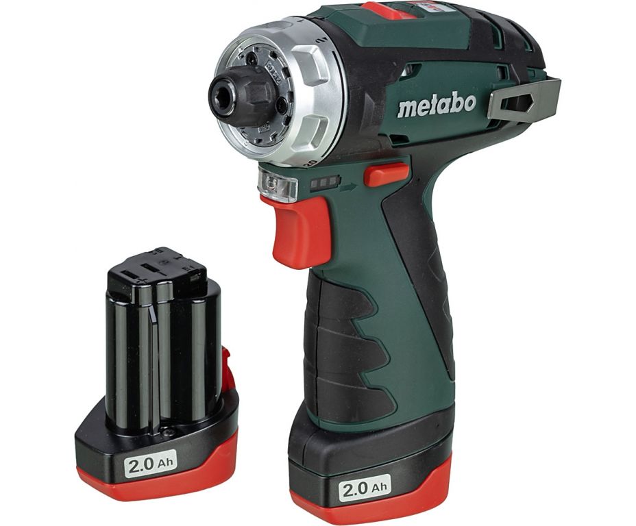 Дрель-шуруповерт Metabo PowerMaxx BS 600984000 (с 2-мя АКБ)