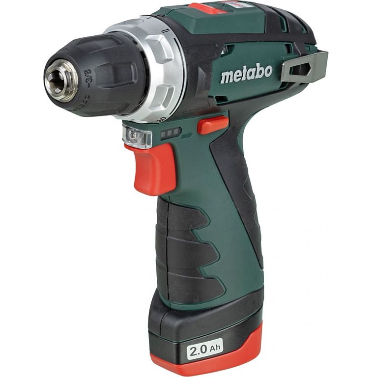 Дрель-шуруповерт Metabo PowerMaxx BS 600984000 (с 2-мя АКБ)
