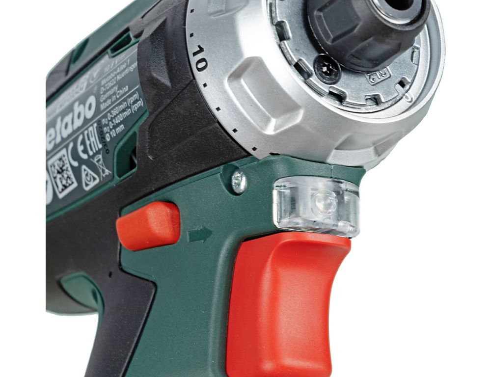 Дрель-шуруповерт Metabo PowerMaxx BS 600984000 (с 2-мя АКБ)