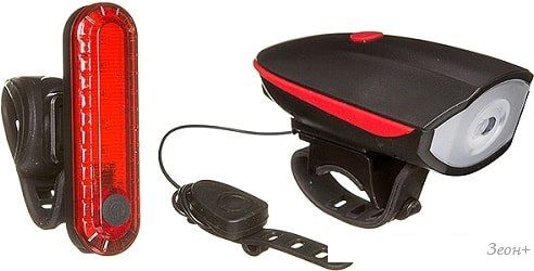 Передний и задний фонарь STG FL1544A + BCTL5477