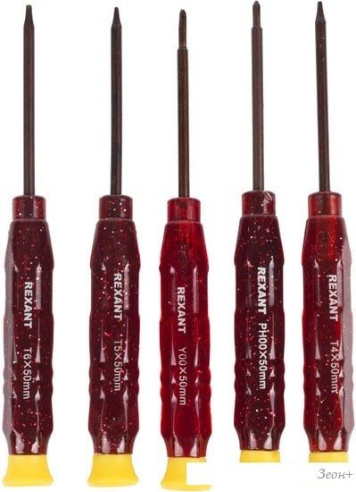 Набор отверток Rexant 12-4750 (5 предметов)