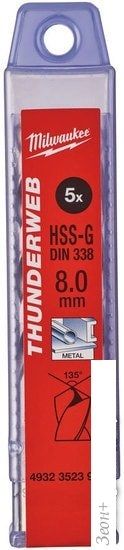 Набор оснастки Milwaukee 4932352395 (5 предметов)