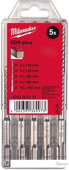 Набор оснастки Milwaukee 4932352338 (5 предметов)