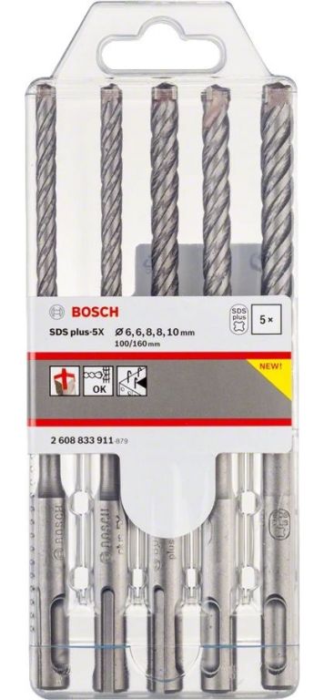 Набор оснастки Bosch 2608833911 (5 предметов)