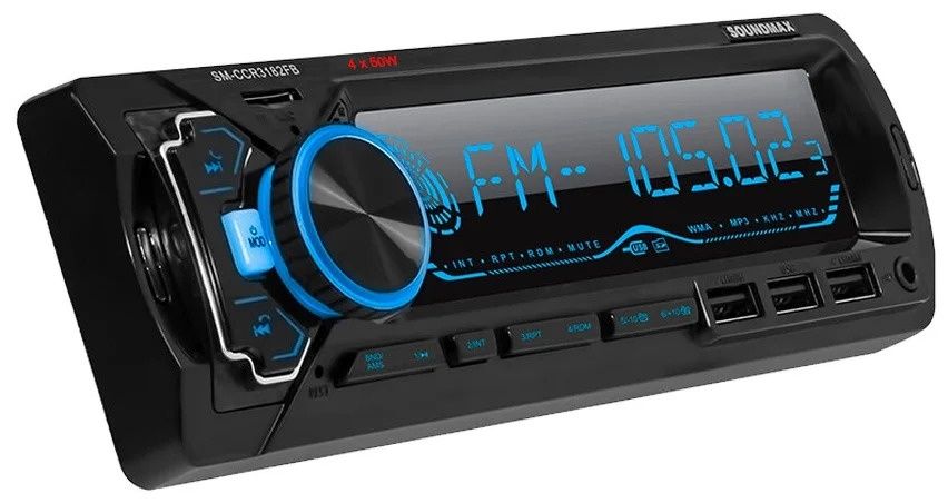 USB-магнитола Soundmax SM-CCR3182FB