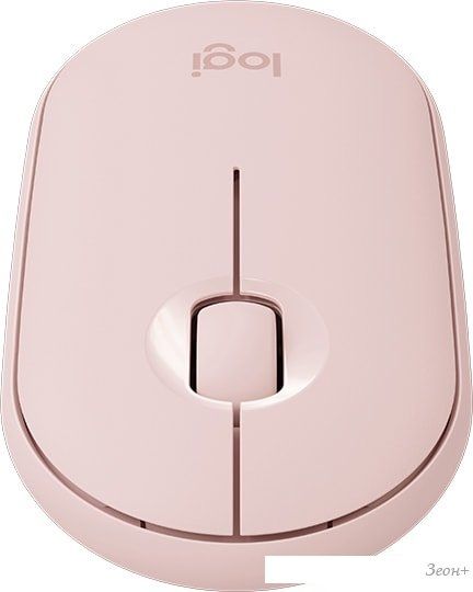 Мышь Logitech M350 Pebble (розовый)