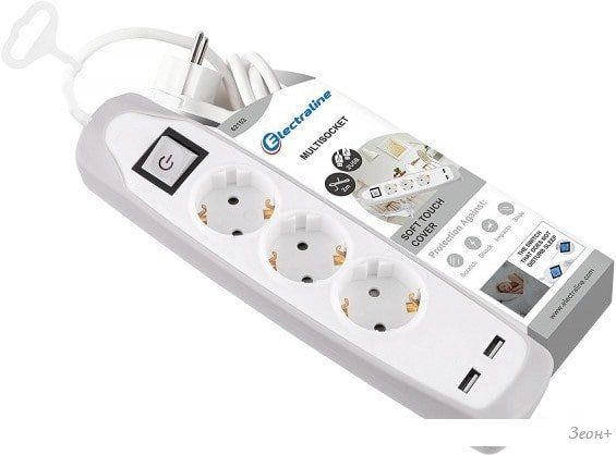 Удлинитель Electraline 62153 2 м