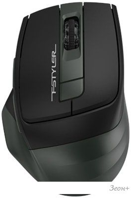 Мышь A4Tech Fstyler FB35 (черный/зелёный)