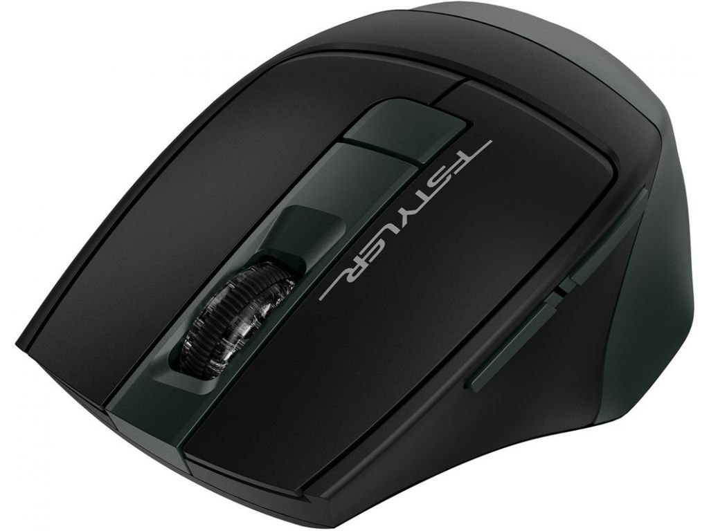 Мышь A4Tech Fstyler FB35 (черный/зелёный)