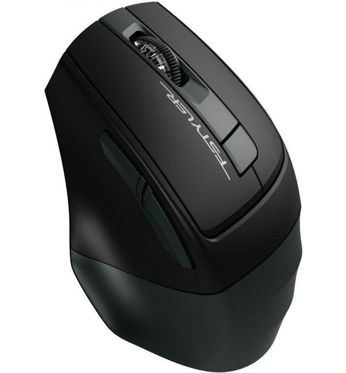 Мышь A4Tech Fstyler FB35 (черный/зелёный)