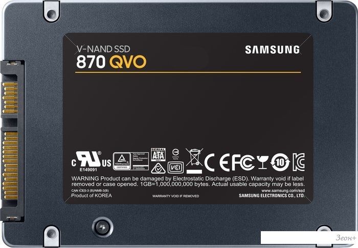 SSD Samsung 870 QVO 4TB MZ-77Q4T0BW