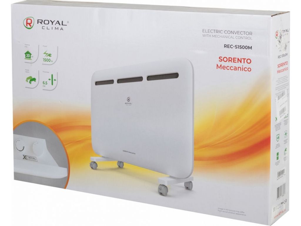 Конвектор Royal Clima Sorento Meccanico REC-S1500M