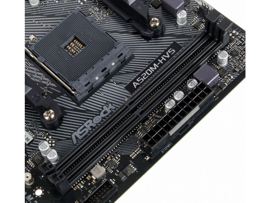 Материнская плата ASRock A520M-HVS
