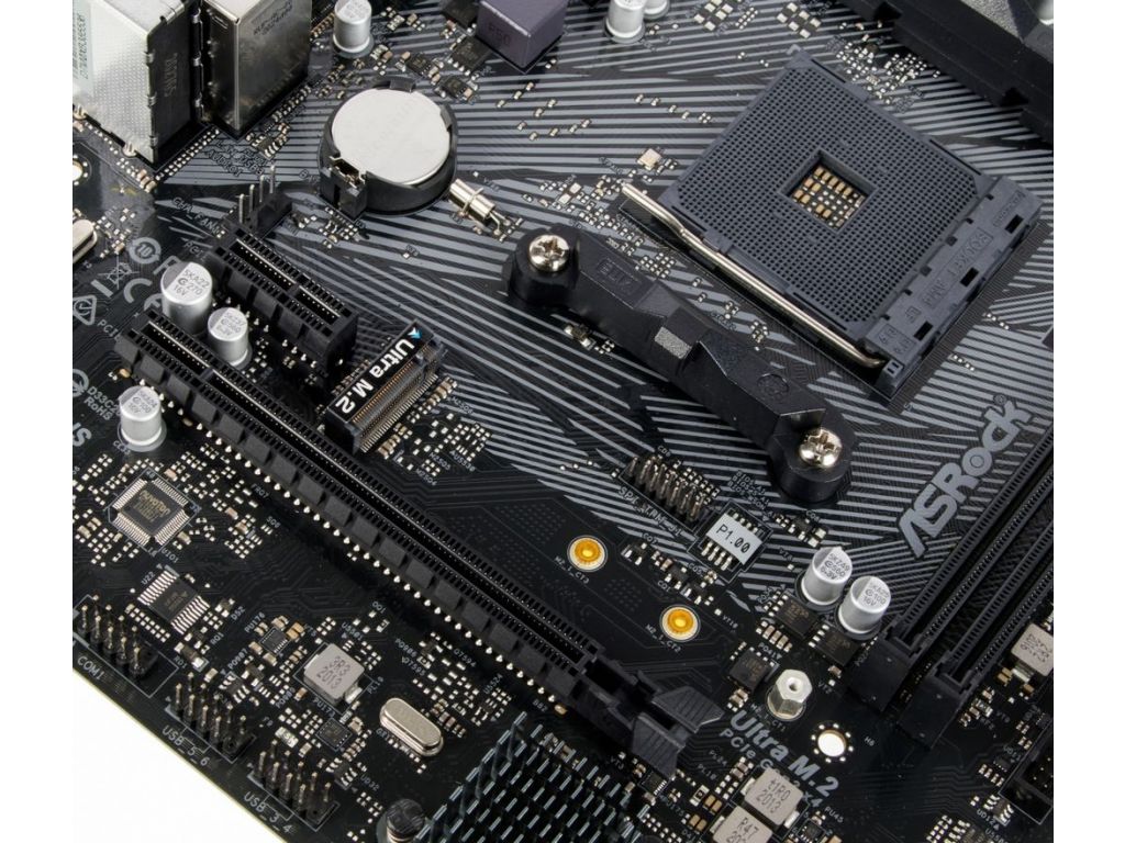 Материнская плата ASRock A520M-HVS