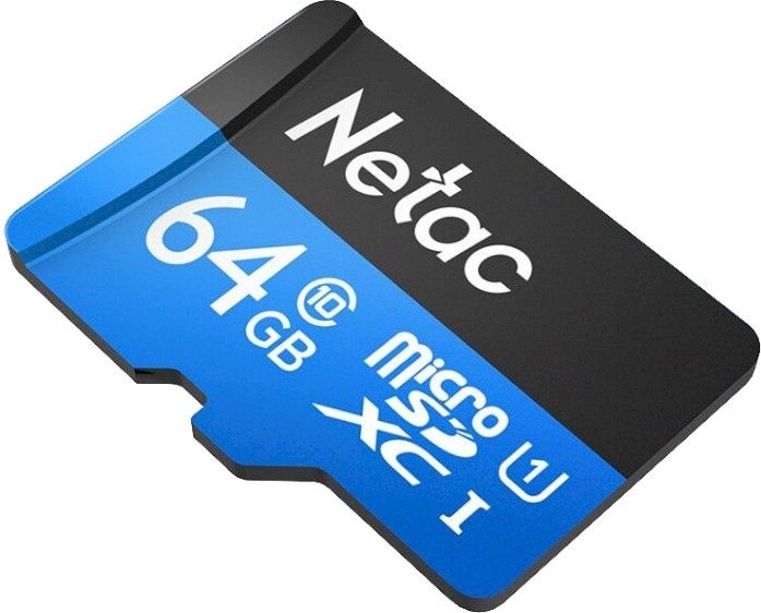 Карта памяти Netac P500 Standard 64GB NT02P500STN-064G-S
