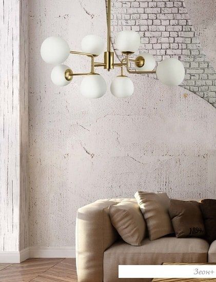 Люстра средней высоты Maytoni Erich MOD221-PL-08-G
