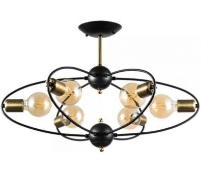    Arte Lamp Glasgow A1963PL-6BK