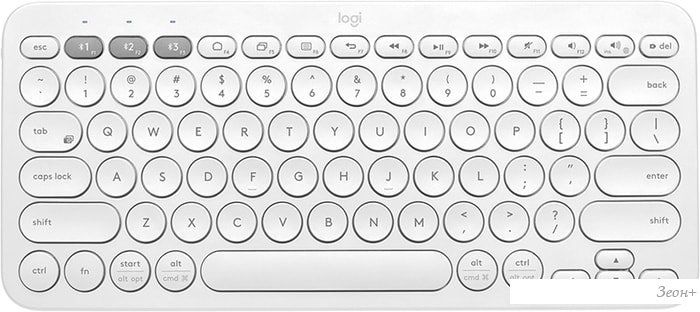 Клавиатура Logitech Multi-Device K380 Bluetooth 920-009589 (белый)