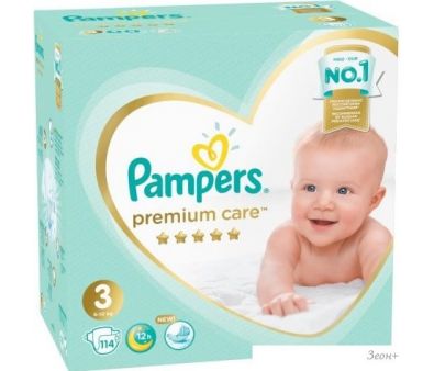  Pampers Premium Care 3 (114 )
