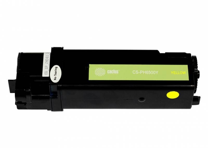 Картридж CACTUS CS-PH6500Y (аналог Xerox 106R01603)