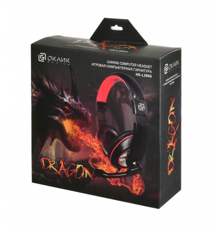 Наушники Oklick HS-L390G Dragon