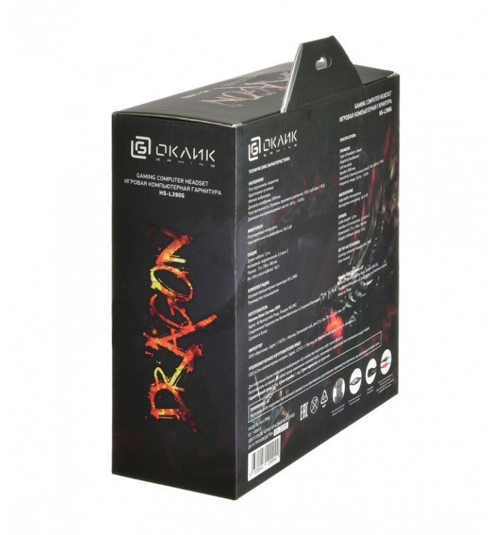 Наушники Oklick HS-L390G Dragon