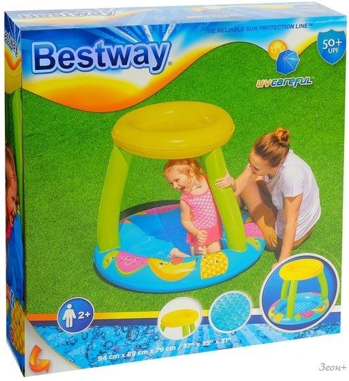 Надувной бассейн Bestway Фрукты 52331 (94x89x79)