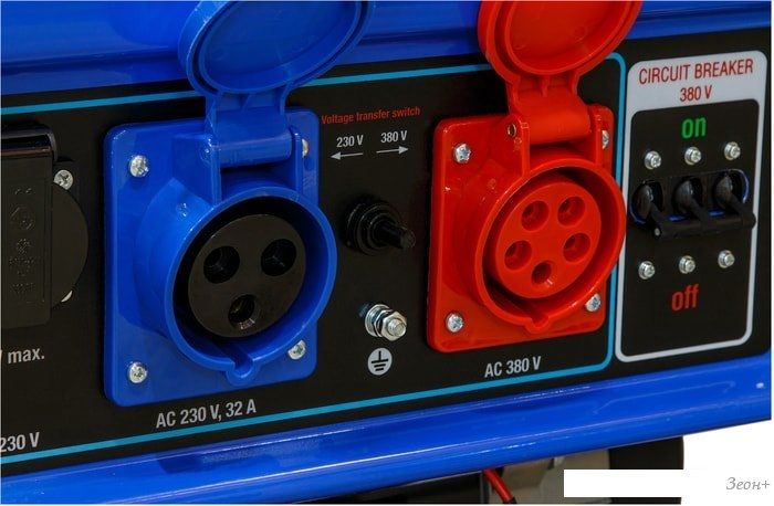 Бензиновый генератор ECO PE-9001E3FP