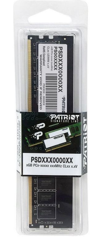 Оперативная память Patriot Signature Line 8GB DDR4 PC4-25600 PSD48G320081