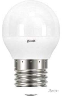   Gauss LED Globe E27 9.5  4100  105102210