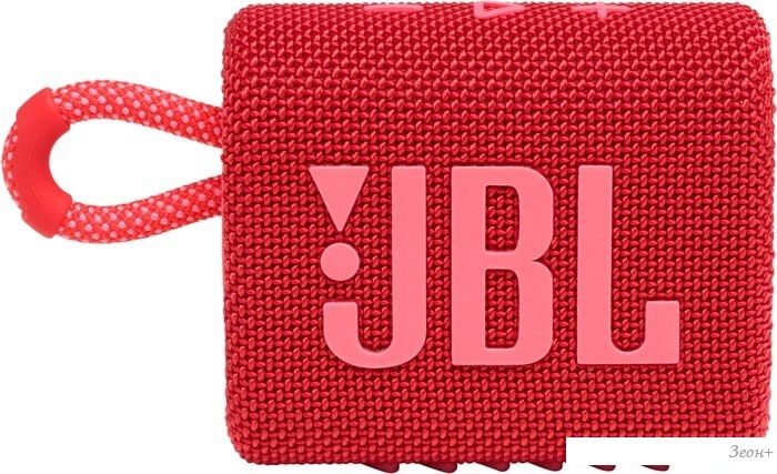 Беспроводная колонка JBL Go 3 (красный)