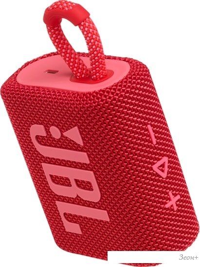Беспроводная колонка JBL Go 3 (красный)