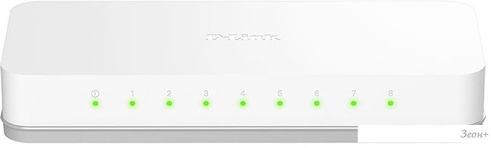 Неуправляемый коммутатор D-Link DES-1008C/B1A