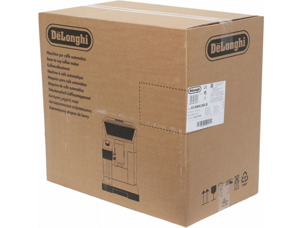 Эспрессо кофемашина DeLonghi Eletta Cappuccino Evo ECAM46.860.B