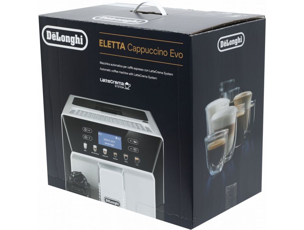 Эспрессо кофемашина DeLonghi Eletta Cappuccino Evo ECAM46.860.B