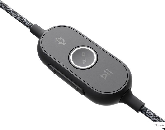 Офисная гарнитура Logitech Zone Wired MS