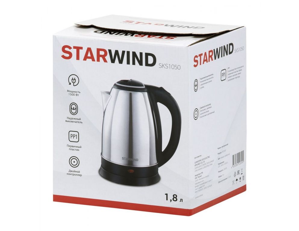 Электрочайник StarWind SKS1050