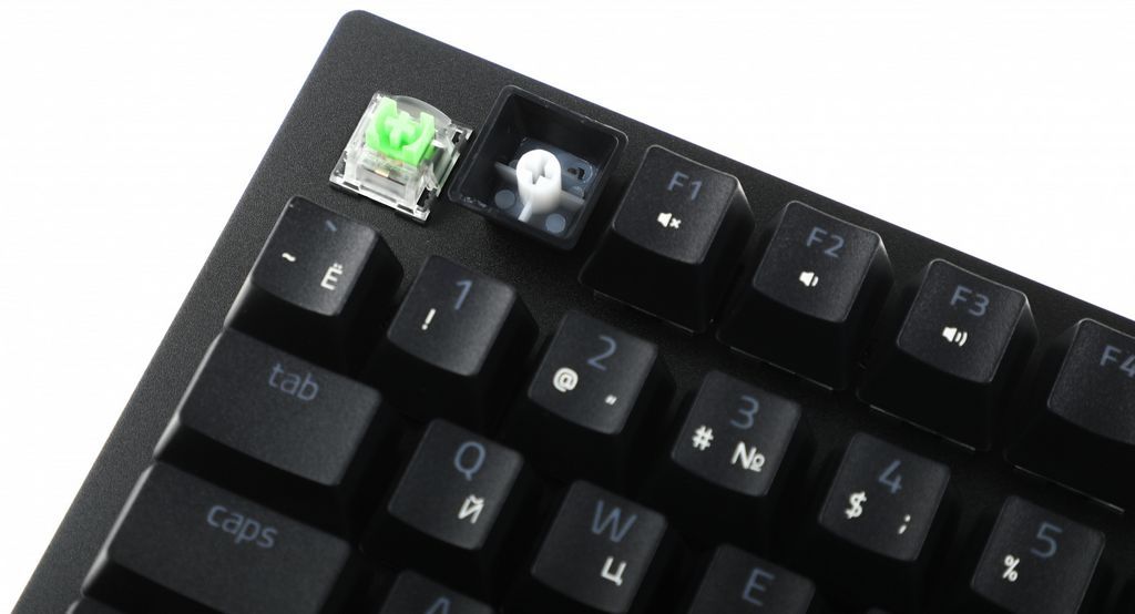 Клавиатура Razer BlackWidow V3 Tenkeyless Green Switch