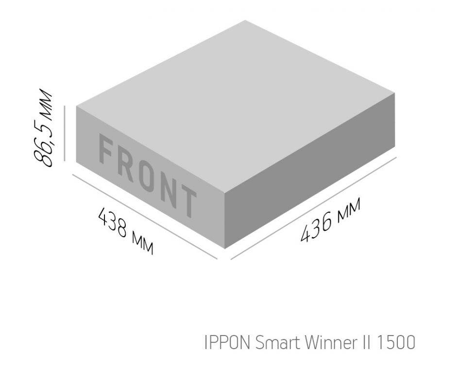 Источник бесперебойного питания IPPON Smart Winner II 1500