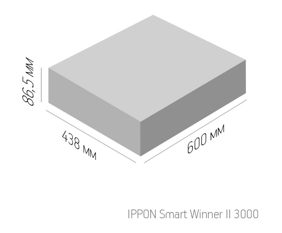 Источник бесперебойного питания IPPON Smart Winner II 3000