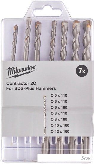 Набор оснастки Milwaukee 4932471244 (7 предметов)