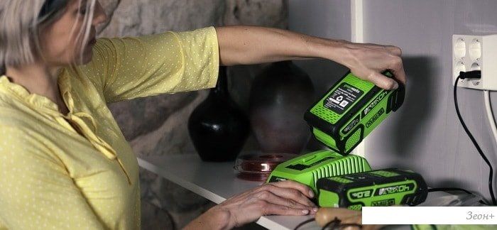 Аккумулятор Greenworks G40B4 (40В/4 Ah)