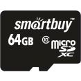 Карта памяти Smart Buy microSDXC SB64GBSDCL10-00LE 64GB