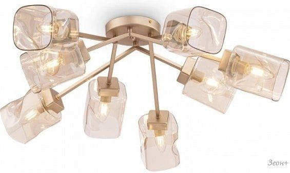 Люстра средней высоты Freya Isabella FR5095CL-08G