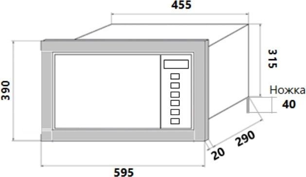 Микроволновая печь HOMSair MOB205WH