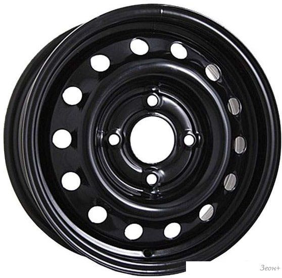 Штампованные диски TREBL X40014 15x6" 4x100мм DIA 60.1мм ET 36мм Black