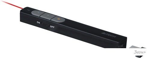 Пульт ДУ A4Tech Wireless Laser Pen LP15 (черный)