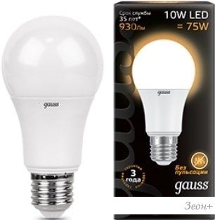  Gauss A60 E27 10  3000 K 102502110
