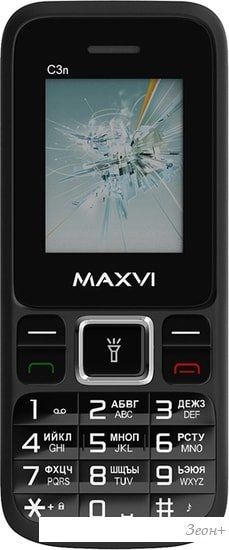 Мобильный телефон Maxvi C3n (черный)